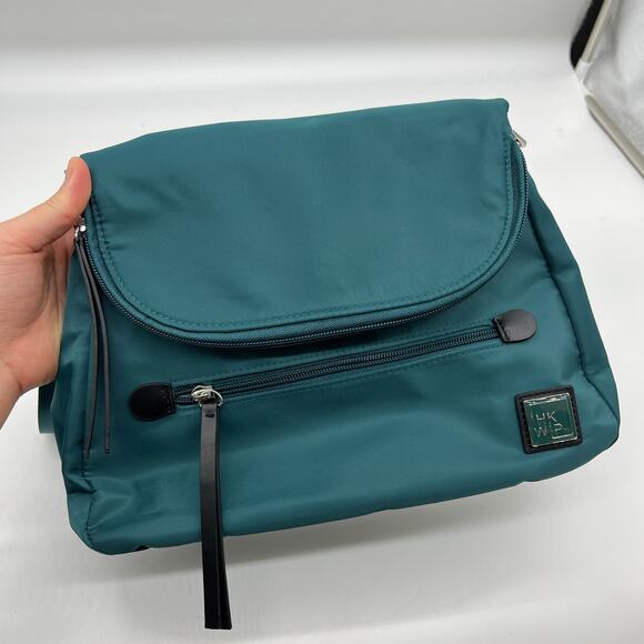 IHKWIP City Saddle Medium Crossbody Bags Autumn Teal - Picture 1 of 13